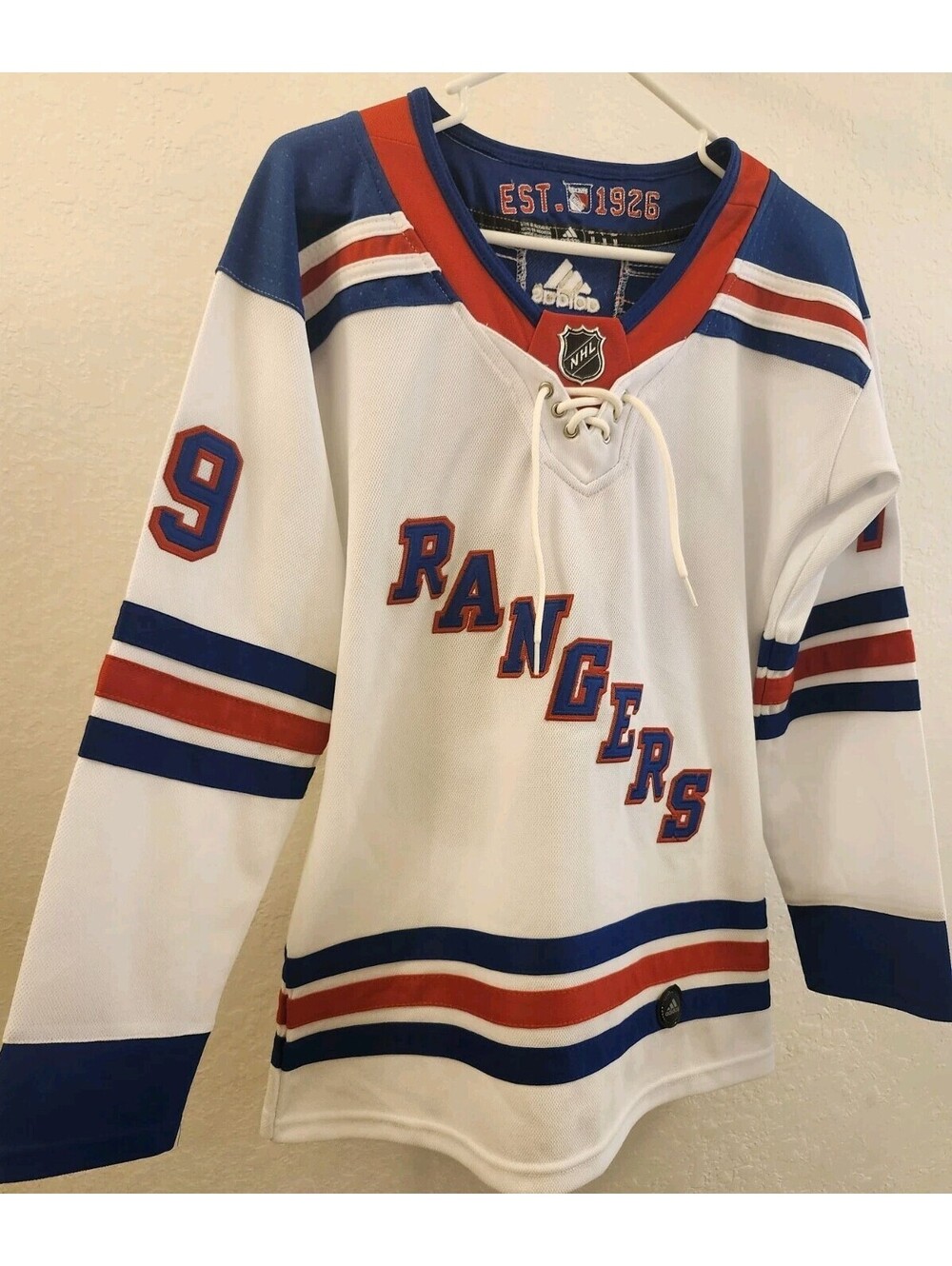 New York Rangers Miller #79 Stitched Limited Jersey Medium White